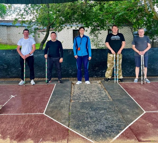 Соревнование по городошному спорту среди команд КФК Молодечненского района