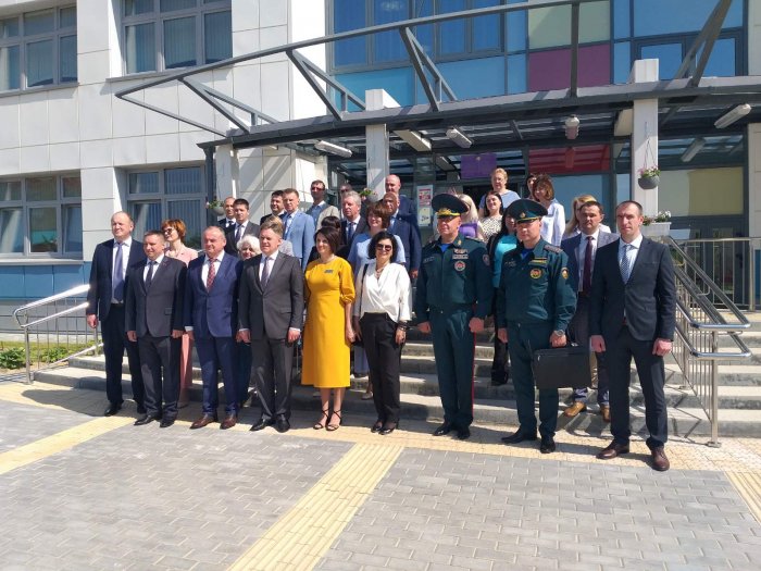 Посещение УЗ "Молодечненская ЦРБ" заместителем Премьер-министра РБ Петришенко И.В.