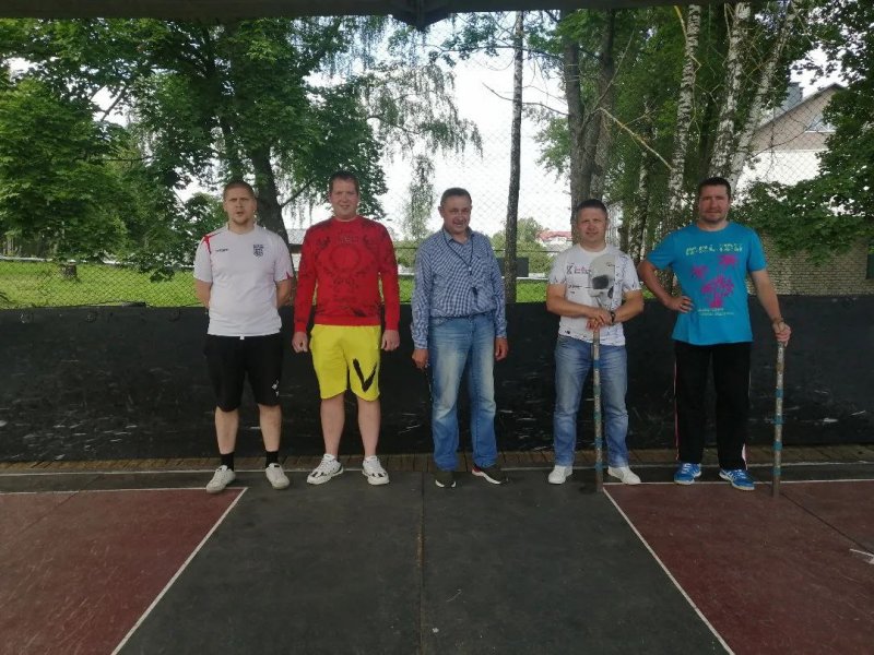 Соревнование по городошному спорту среди команд КФК Молодечненского района